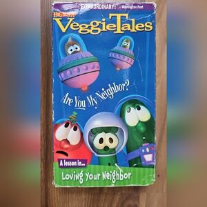 Veggie Tales Are You My Neighbor? VHS Tape